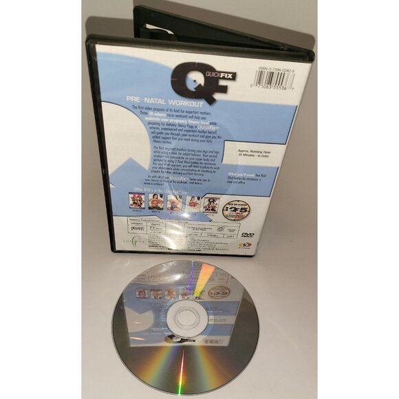 Prenatal Workout Quick Fix DVD (Used) Fitness Exercise Nancy Popp! - Picture 4 of 12